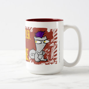 Café Em Dois Tons Sempre que, o que quer que… Caneca de Begley