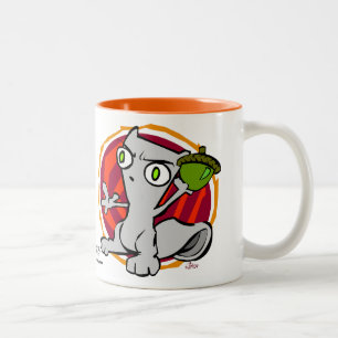 Café Em Dois Tons Sinta o Wrath de meus loucos! Caneca espumosa