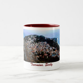 Café Em Dois Tons Taormina, caneca de Sicília