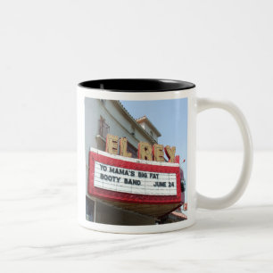 Café Em Dois Tons Teatro de REY do EL - caneca