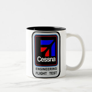 Café Em Dois Tons Teste de vôo que vive a caneca ideal