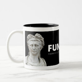Café Em Dois Tons Tio engraçado Caneca de Claudius