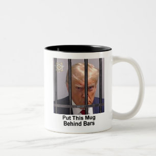Café Em Dois Tons Trump Mug "Coloca Essa Caneca Atrás De Bares"