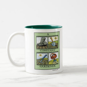Café Em Dois Tons Uma caneca de Constant Gardener