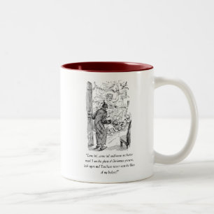 Café Em Dois Tons Uma caneca de Natal