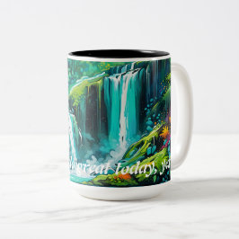 Café Em Dois Tons Uma caneca inspiradora para ter um dia de excelent