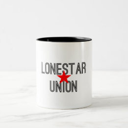 Café Em Dois Tons União de LoneStar: Caneca