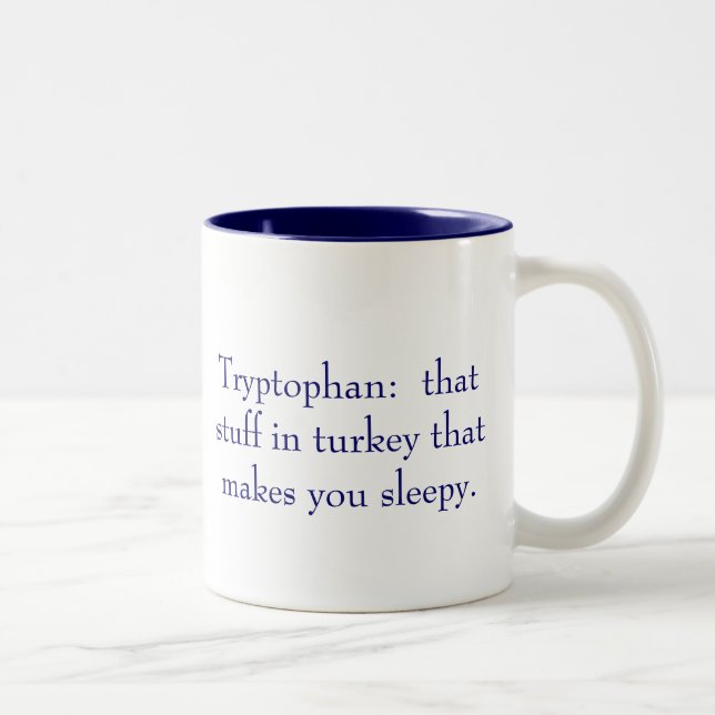 Café Em Dois Tons Versão 2 da caneca da lição da acção de graças (Direita)