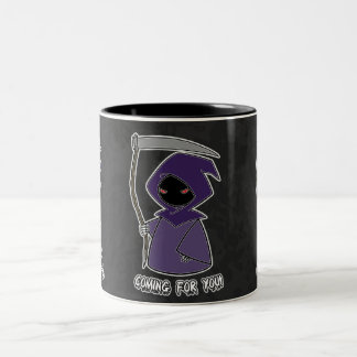 Café Em Dois Tons Vinda para você! Caneca de Deadorables
