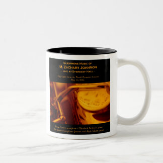 Café Em Dois Tons Viva na caneca de Steinway Salão