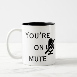 Café Em Dois Tons Você está no mudo” Caneca de Lembrete Diário do Zo