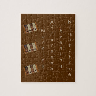 Café em qualquer momento com Quebra-cabeça de foto