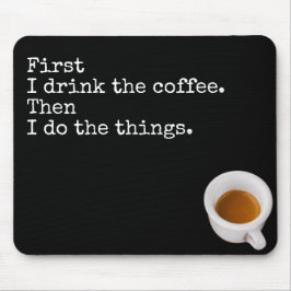 café em um copo - mousepad