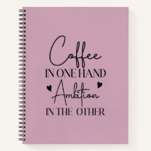 Café Em Uma Ambição De Mão Na Outra Engraçada