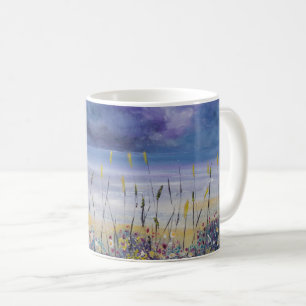 Café Encalhe a caneca vazia da praia de Jenny Moran da
