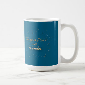 Café Encha Seu Coração com Maravilha Caneca de Natal El