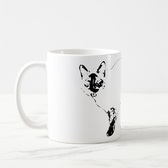 Café Energia Matinal, Caneca de Tinta Crespada (Esquerda)