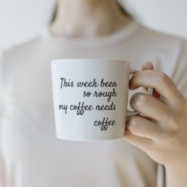 Café Engraçado Humor Trendy Coworker - caneca de presen