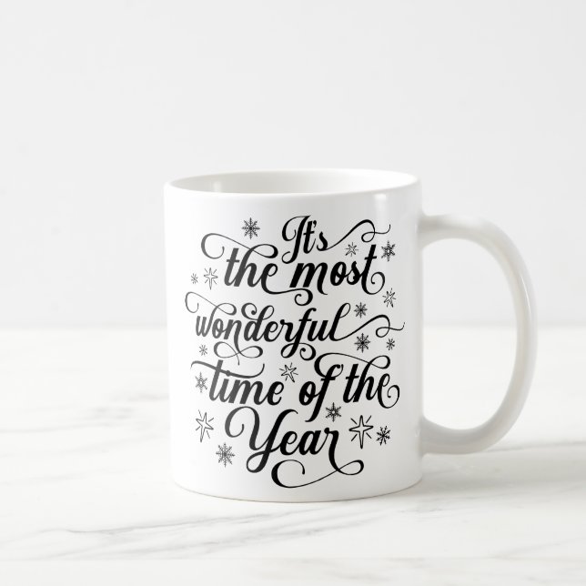 Café Época Mais Maravilhosa do Ano Caneca de Presente d (Direita)