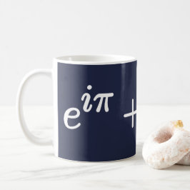 Café Equação da Identidade de Euler Ciência Caneca Mate