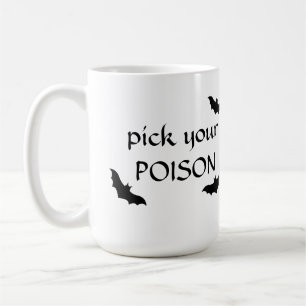 Café Escolha sua caneca de Halloween