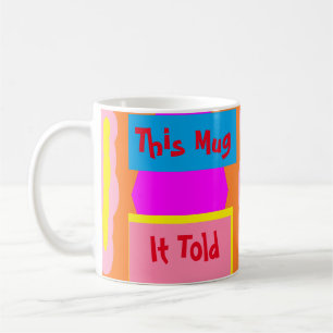 Café Esta Caneca É Minha Que Me Disse Um Padrão De Desi