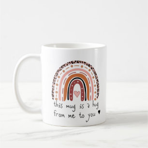 Café Esta caneca é um abraço de mim para você