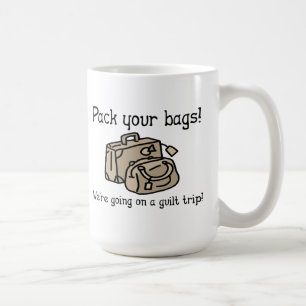 Café Estamos Indo Em Uma Viagem De Culpa Caneca Engraça