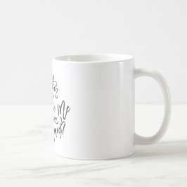 CAFÉ ESTE ANEL FAZ-ME OLHAR CONTRATADO? CANECA DE