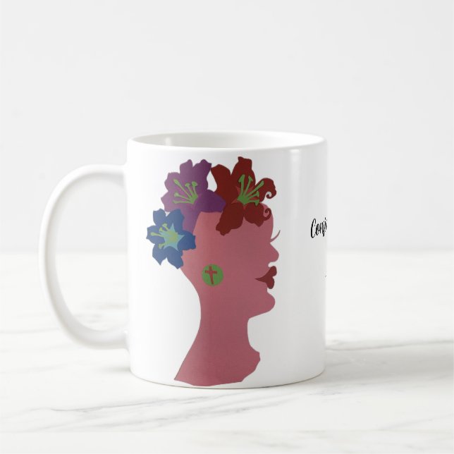Café Estilo de Caneca Mulher B (Esquerda)