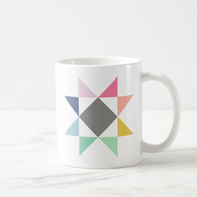 Café Estofe a caneca, caneca de café, caneca do bloco (Direita)