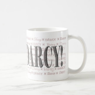 Café EU AMO a caneca de DARCY