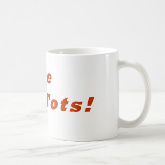 Café Eu amo a caneca dos pequenos de Tater