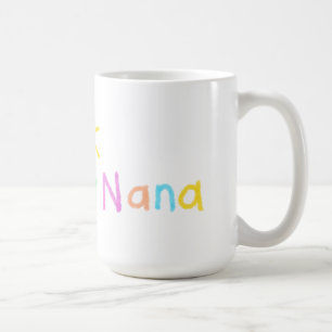 Café Eu amo minha caneca de Nana