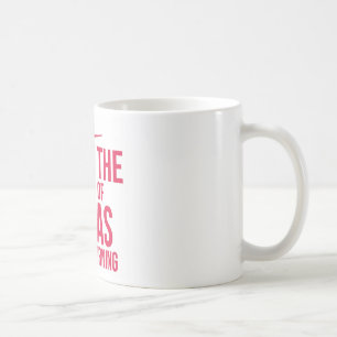 Café Eu amo o cheiro da caneca de Avgas