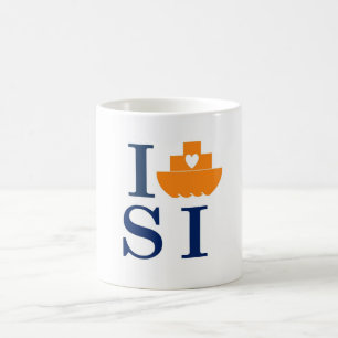 Café Eu ferry a caneca de Staten Island