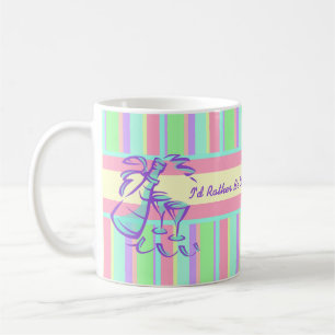 Café Eu preferencialmente estaria bebendo a caneca de