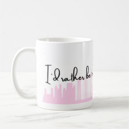 Café Eu Preferencialmente na Caneca de viagem