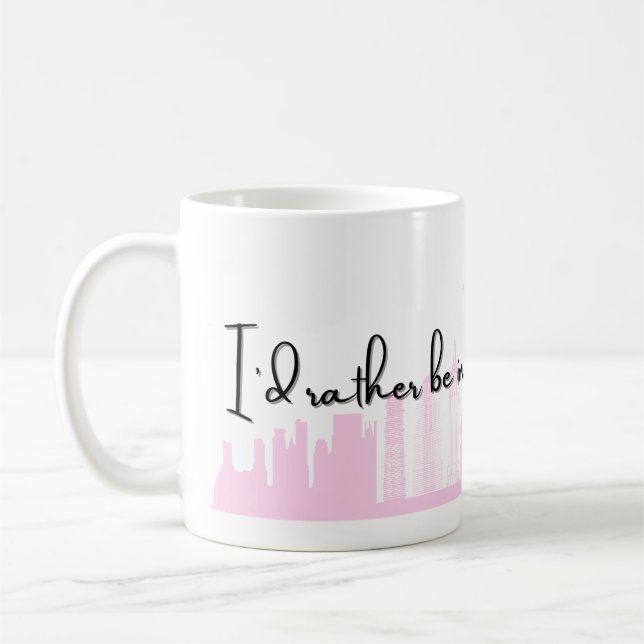 Café Eu Preferencialmente na Caneca de viagem (Esquerda)