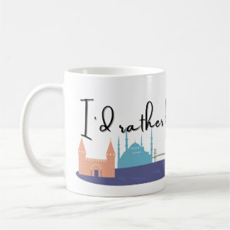 Café Eu Preferencialmente na Caneca de viagem de Istamb