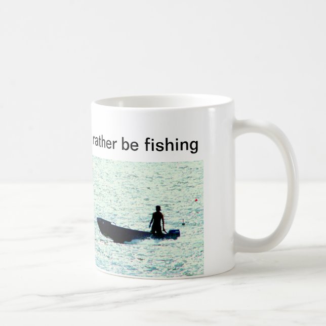 Café Eu preferencialmente ser caneca de pesca (Direita)