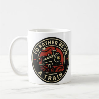 Café Eu Preferiria Estar em uma Caneca com Desenho de L