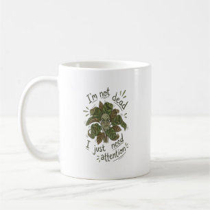 Café Eu Só Preciso de Atenção – Caneca Divertida de Pla