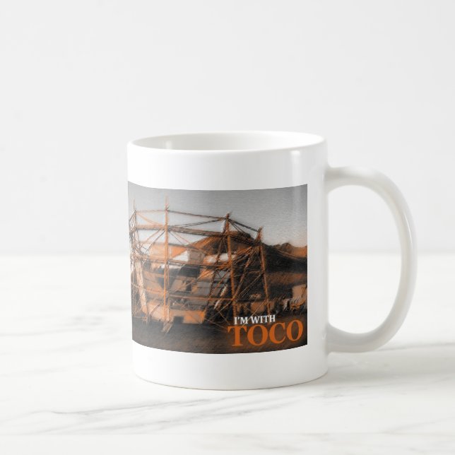 Café Eu sou com caneca de Toco (Direita)