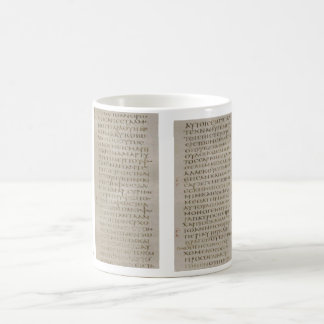 Café Evangelho da caneca de John Sinaiticus