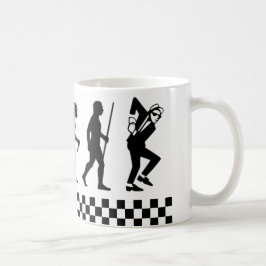 Café Evolução da caneca de Ska