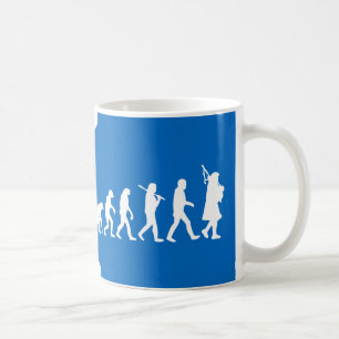 Café Evolução de uma caneca do Scotsman
