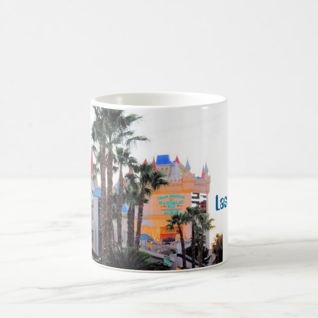 Café Excalibur eu amo a caneca de Las Vegas (Centro)