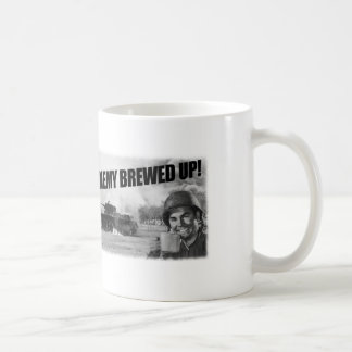 Café Fabricado cerveja acima! Caneca de café, mundo dos