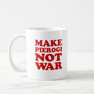 Café Faça a caneca da guerra de Pierogi não
